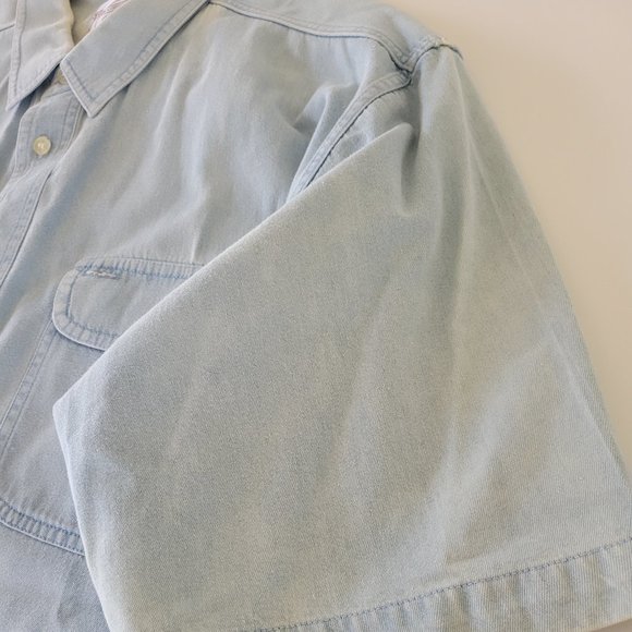 Vtg John Ashford Sport Button Down Mens Sz L - Picture 11 of 15